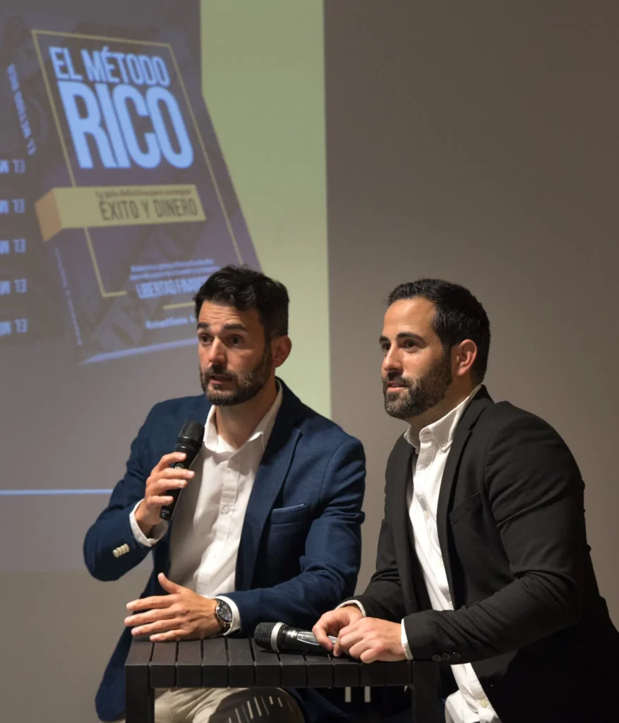 Hermanos gracia, Richard gracia, Diego gracia, libertad financiera, libertad financiera 360, método. Rico, inversión, bolsa, criptomonedas