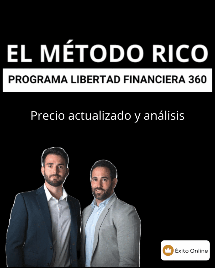 libertad financiera, metodo rico, el metodo rico, libertad financiera 360, precio libertad financiera 360, precio método rico